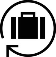 Bag icon symbol image vector