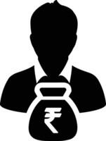 Bag icon symbol image vector