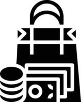 Bag icon symbol image vector
