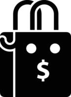 Bag icon symbol image vector