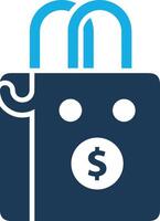 Bag icon symbol image vector