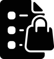 Bag icon symbol image vector