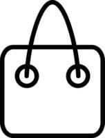 Bag icon symbol image vector