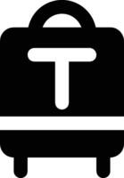Bag icon symbol image vector