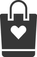 Bag icon symbol image vector