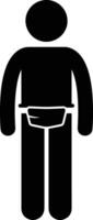 Bag icon symbol image vector
