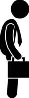 Bag icon symbol image vector