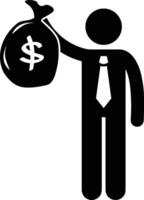 Bag icon symbol image vector