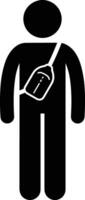 Bag icon symbol image vector