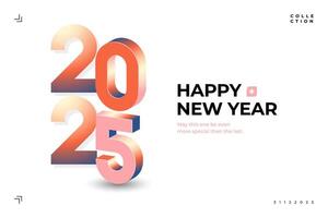 2025 New Year celebration with Happy New Year's Eve fireworks, countdown to midnight on December 31st vector