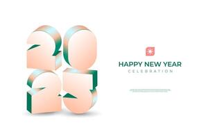 2025 New Year celebration with Happy New Year's Eve fireworks, countdown to midnight on December 31st vector