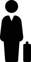 Bag icon symbol image vector