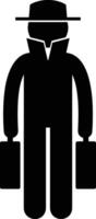 Bag icon symbol image vector