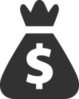 Bag icon symbol image vector