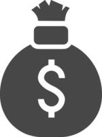 Bag icon symbol image vector