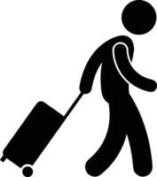 Bag icon symbol image vector