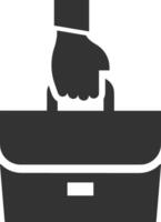 Bag icon symbol image vector