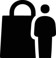 Bag icon symbol image vector