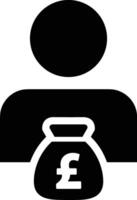 Bag icon symbol image vector