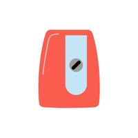 Pencil Sharpener Isolated on White Background. vector