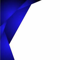 Abstract blue gradient curved shapes on white background. modern design for your website vector