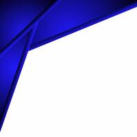 Abstract blue gradient curved shapes on white background. modern design for your website vector