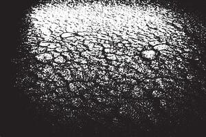 Monochrome Abstract noise, Small particles of debris and dust, Distressed uneven background Grunge texture overlay with rough and fine grains isolated on white background vector