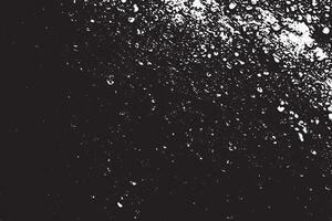 Monochrome Abstract noise, Small particles of debris and dust, Distressed uneven background Grunge texture overlay with rough and fine grains isolated on white background vector