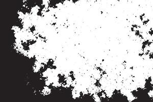 Monochrome Abstract noise, Small particles of debris and dust, Distressed uneven background Grunge texture overlay with rough and fine grains isolated on white background vector