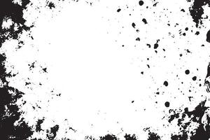 Monochrome Abstract noise, Small particles of debris and dust, Distressed uneven background Grunge texture overlay with rough and fine grains isolated on white background vector