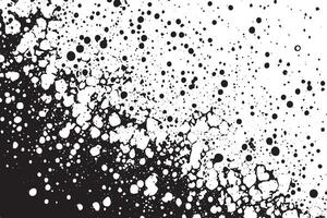 Monochrome Abstract noise, Small particles of debris and dust, Distressed uneven background Grunge texture overlay with rough and fine grains isolated on white background vector