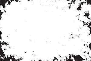 Monochrome Abstract noise, Small particles of debris and dust, Distressed uneven background Grunge texture overlay with rough and fine grains isolated on white background vector