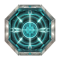 mystical engraved shield png
