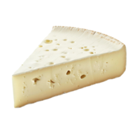 Cheese Slice on Clear Background. png