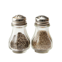 Flavor Fusion Enhancing Dishes with Salt and Pepper Shakers png