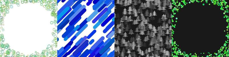 Seamless abstract background collection vector