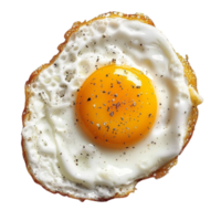 fried egg on toast Generative-AI png
