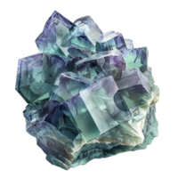 amethyst crystal, transparent background, Generative-AI png