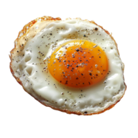 fried egg on toast Generative-AI png