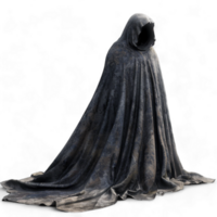 Generated Ai cloak isolated on transparent backdrop. png