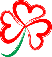 Clover leaf good luck icon png