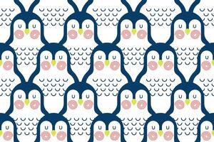 Cute animal wrapping paper seamless pattern background vector