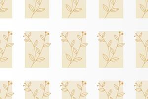 Abstract boho seamless pattern background vector