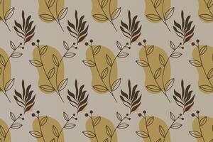 Abstract boho seamless pattern background vector