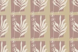 Abstract boho seamless pattern background vector