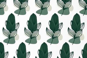 Abstract boho seamless pattern background vector