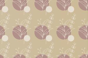Abstract boho seamless pattern background vector