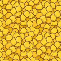 Seamless colorful pattern with maize kernels. Suitable for backgrounds, textile, wrapping paper. vector