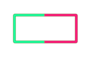Element frame square retro 80s-90s style. png
