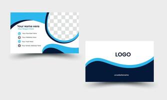 Modern Business Card. Creative And Professional Business Card. Modern Business Card Design Template. vector